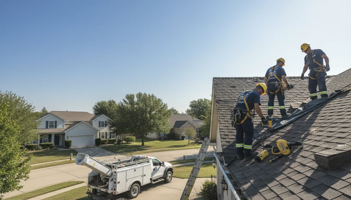 Roof Flashing Repair in New Providence, PA